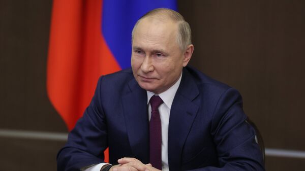 Президент РФ В. Путин провел встречу с президентом МФКК Ф. Роккой