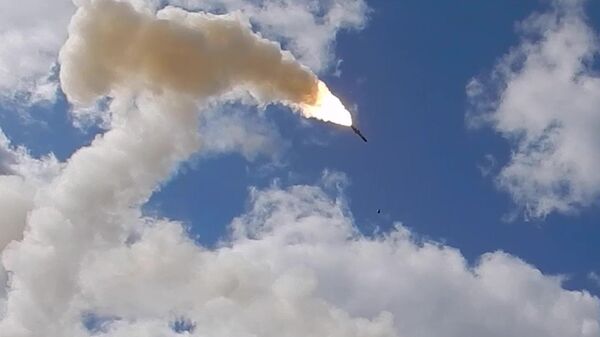 Нанесение ударов РК Бастион и ракетами Калибр по инфраструктуре украинской армии