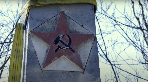 Снос демонтаж памятника советским солдатам Польша Хжовица