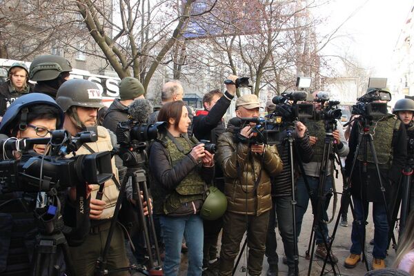 Денис Пушилин встретился с иностранными журналистами