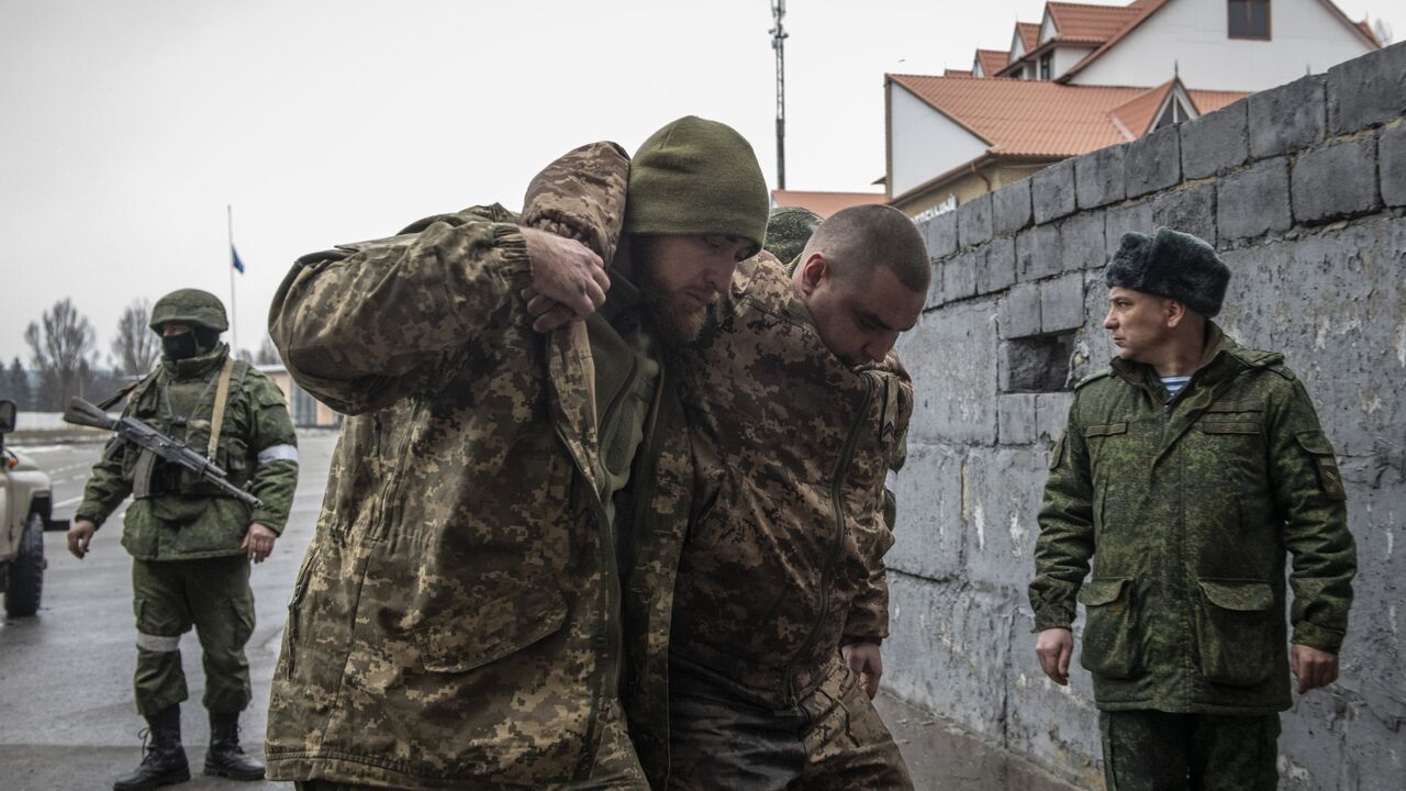 Плен российских солдат в Украине