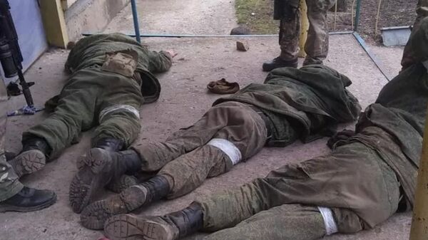 Пытки украинскими военнослужащими Азов российских солдат