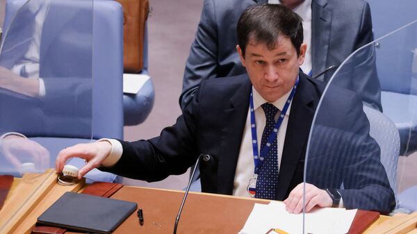 Первый зампостпреда России при ООН Дмитрий Полянский