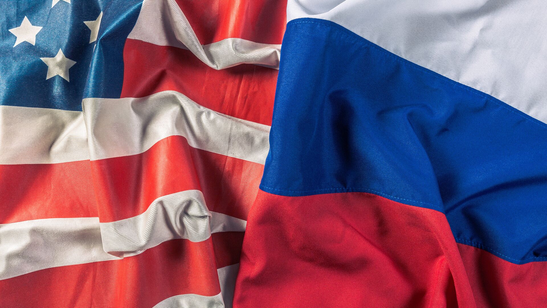 Россия США флаг - РИА Новости, 1920, 05.07.2022