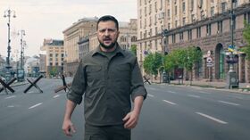 Зеленский Крещатик 9 мая 2022 года