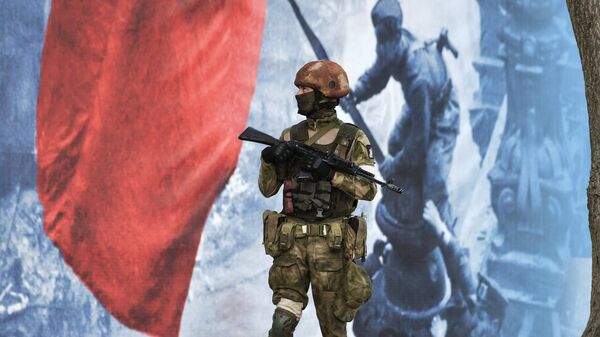Празднование Дня Победы в Мелитополе