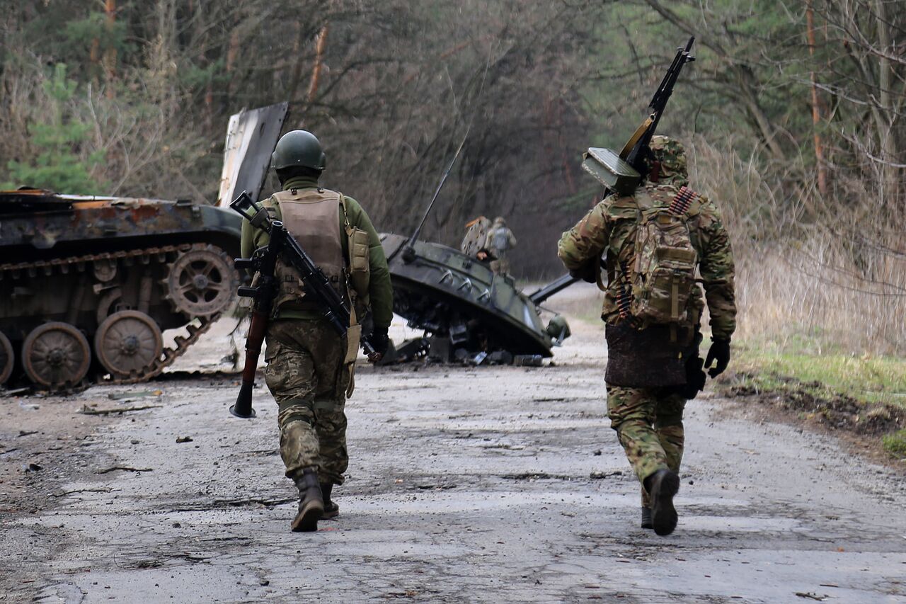 Российские военные в украине фото