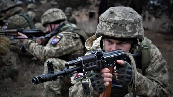 ВСУ  украинские военнослужащие оружие