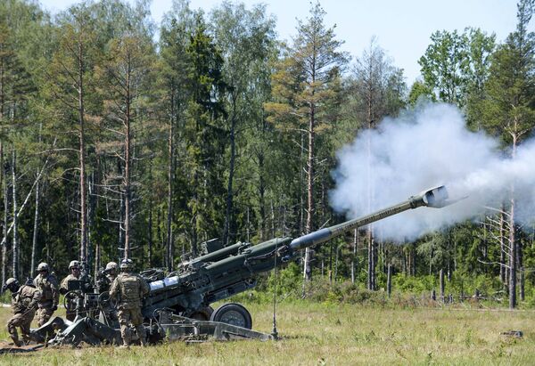 Учения НАТО Saber Strike 2016 в Эстонии