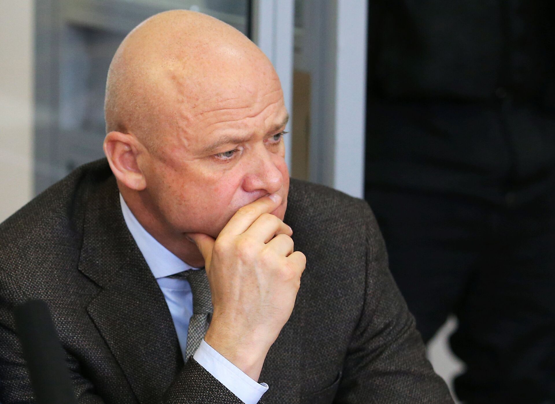 Суд над бывшим мэром Одессы Г. Трухановым в Киеве - РИА Новости, 1920, 16.10.2025