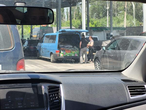 МАПП Армянск Крым-Херсон граница автомобили МАПП Армянск Крым-Херсон граница автомобили