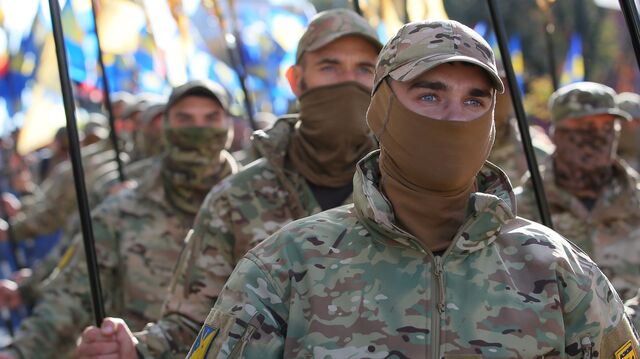 © РИА Новости . Стрингер / Марши националистов на Украине Русскоязычный, но уже не русский. Как бандеровцы готовили манкуртов и чем они опасны России сегодня
