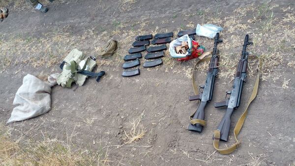 В Бердянске раскрыт ещё один схрон с оружием