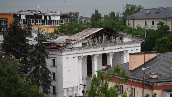 Последствия боевых действий в Мариуполе