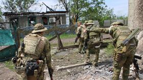 Бойцы чеченского спецназа на лисичанском направлении в ЛНР Бойцы чеченского спецназа на лисичанском направлении в ЛНР