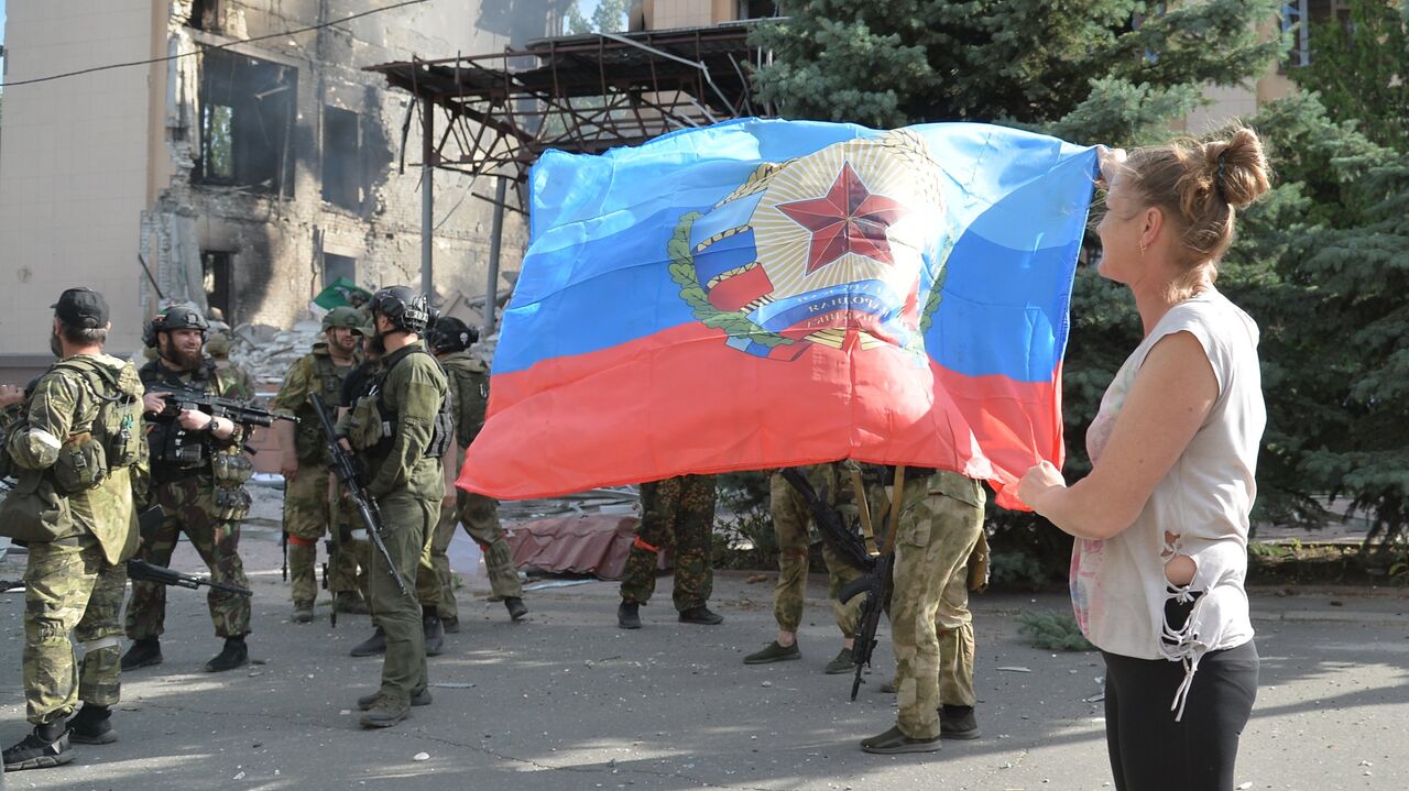 В МВД ЛНР сообщили об освобождении Северска - 18.07.2022 Украина.ру