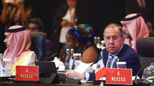 Заседание министров иностранных дел G20