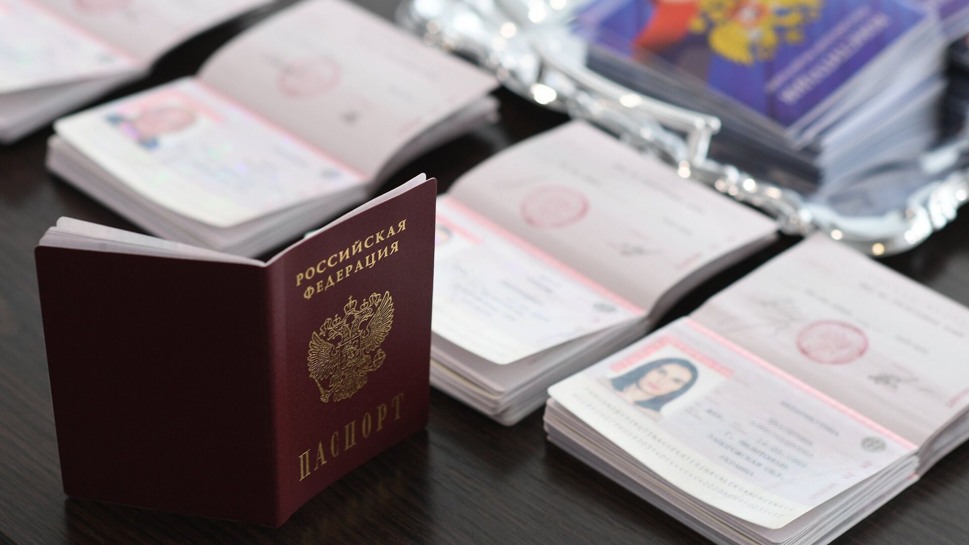 Первые российские паспорта выдали жителям Мелитополя - РИА Новости, 1920, 27.07.2022